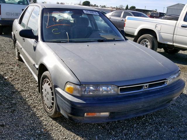 JHMCB7642LC104176 - 1990 HONDA ACCORD DX GRAY photo 1