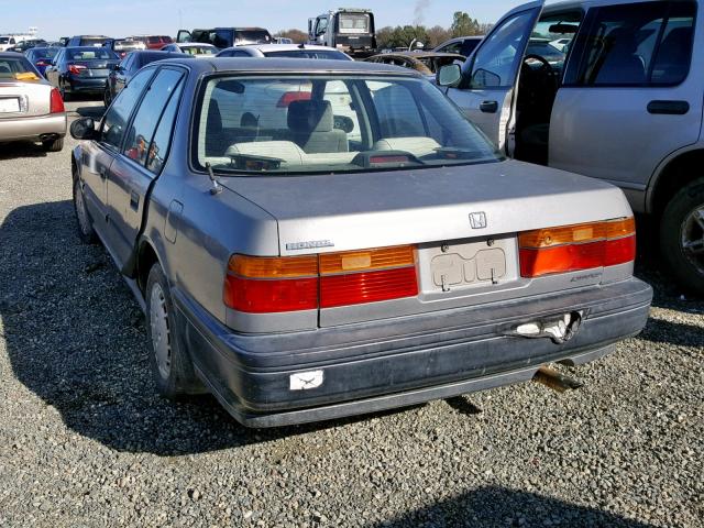 JHMCB7642LC104176 - 1990 HONDA ACCORD DX GRAY photo 3