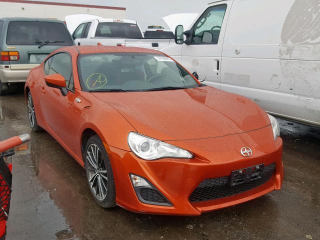 JF1ZNAA17F8709840 - 2015 TOYOTA SCION FR-S ORANGE photo 1