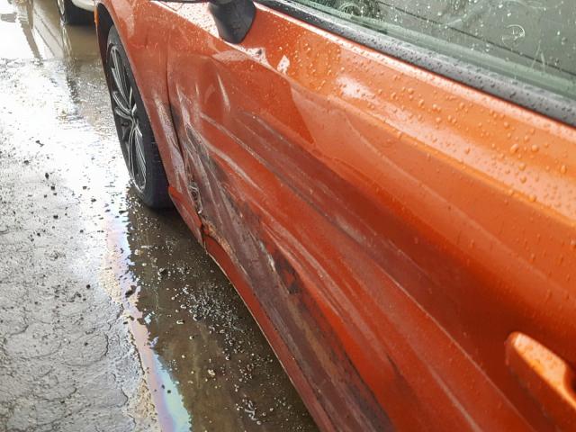 JF1ZNAA17F8709840 - 2015 TOYOTA SCION FR-S ORANGE photo 9