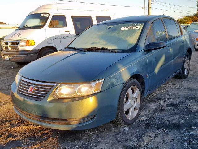 1G8AJ55F66Z169871 - 2006 SATURN ION LEVEL GREEN photo 2