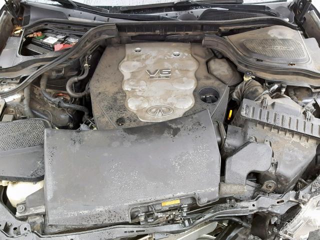 JNKAY01E88M603093 - 2008 INFINITI M35 BASE BLUE photo 7