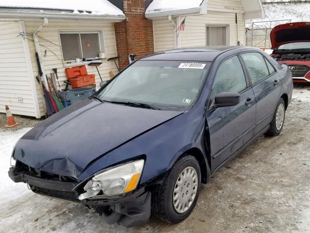 1HGCM56147A128181 - 2007 HONDA ACCORD VAL ლურჯი ფოტო 2