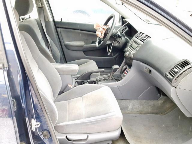 1HGCM56147A128181 - 2007 HONDA ACCORD VAL ლურჯი ფოტო 5