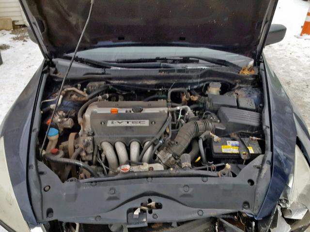 1HGCM56147A128181 - 2007 HONDA ACCORD VAL ლურჯი ფოტო 7