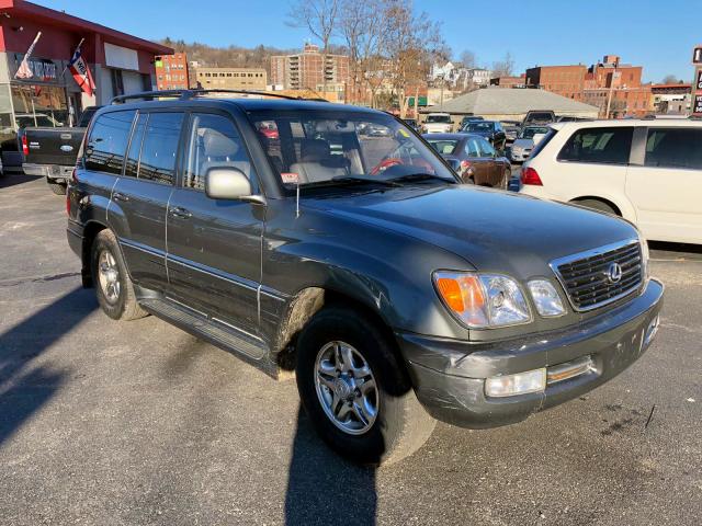 JTJHT00W423517122 - 2002 LEXUS LX 470 GRAY photo 1