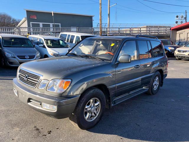 JTJHT00W423517122 - 2002 LEXUS LX 470 GRAY photo 2