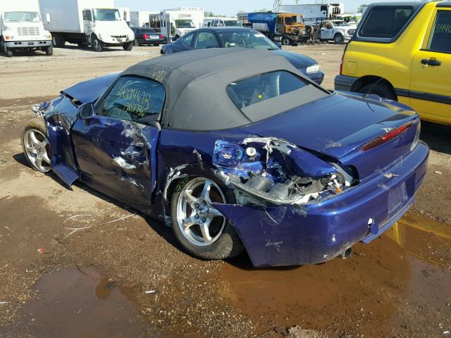 JHMAP11443T001175 - 2003 HONDA S2000 PURPLE photo 3