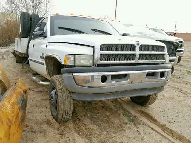 1B7MF337X1J607478 - 2001 DODGE RAM 3500 WHITE photo 1