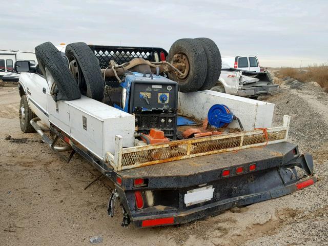 1B7MF337X1J607478 - 2001 DODGE RAM 3500 WHITE photo 3