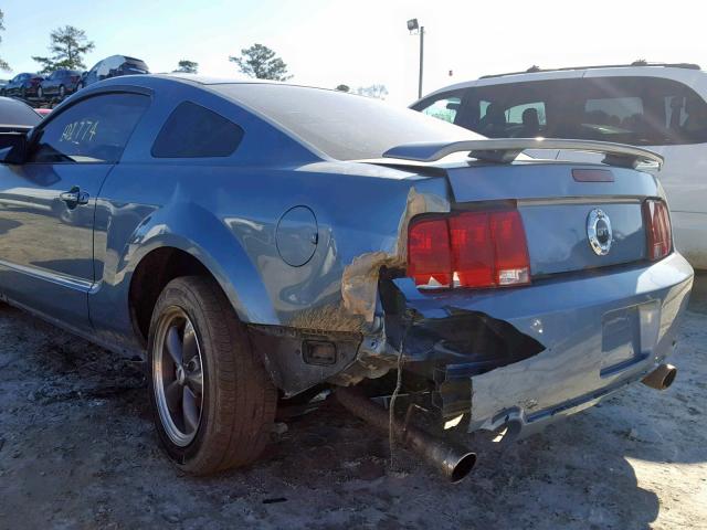 1ZVFT82H565157390 - 2006 FORD MUSTANG GT BLUE photo 9