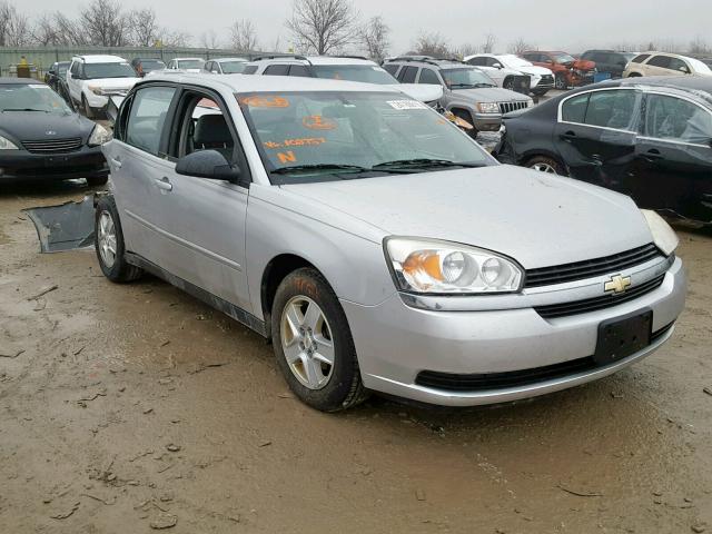 1G1ZT54874F102757 - 2004 CHEVROLET MALIBU LS SILVER photo 1