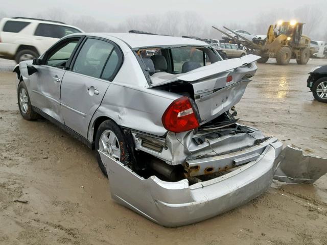 1G1ZT54874F102757 - 2004 CHEVROLET MALIBU LS SILVER photo 3