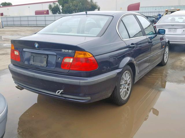 WBAAM5332XKG07415 - 1999 BMW 328I BLUE photo 4