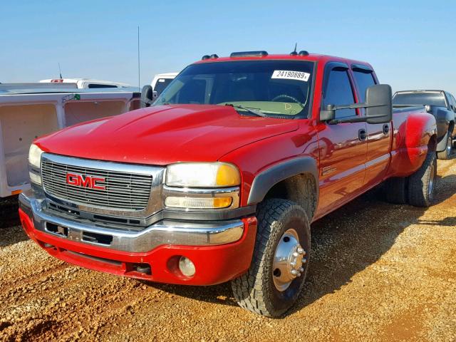 1GTJK33254F182634 - 2004 GMC NEW SIERRA RED photo 2