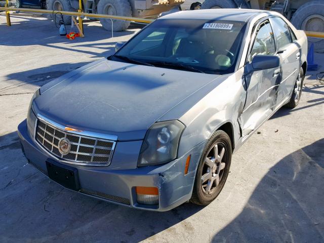 1G6DP577070122559 - 2007 CADILLAC CTS HI FEA BLUE photo 2