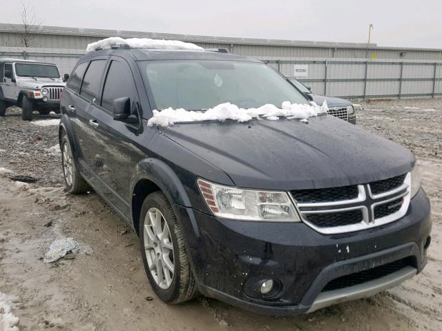 3C4PDCDG7DT611597 - 2013 DODGE JOURNEY CR BLACK photo 1