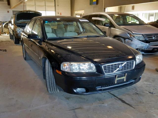 YV1TS592X61437915 - 2006 VOLVO S80 2.5T BLACK photo 1