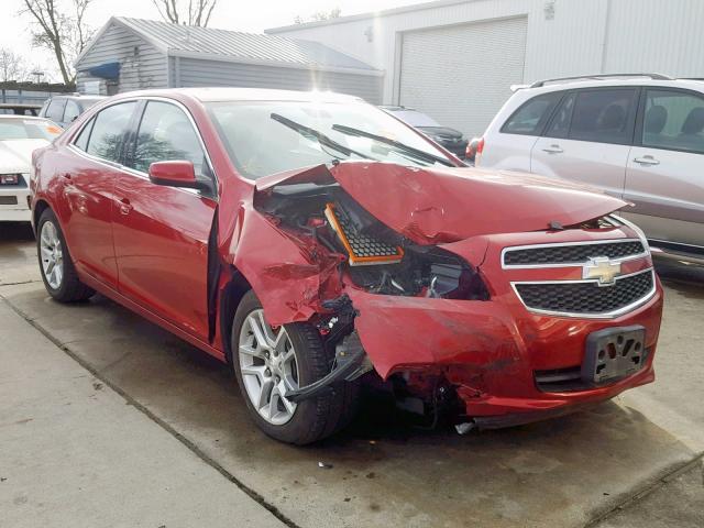 1G11F5RR3DF107833 - 2013 CHEVROLET MALIBU 2LT RED photo 1