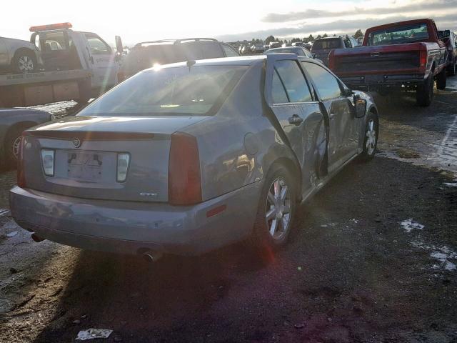 1G6DW677550201540 - 2005 CADILLAC STS SILVER photo 4