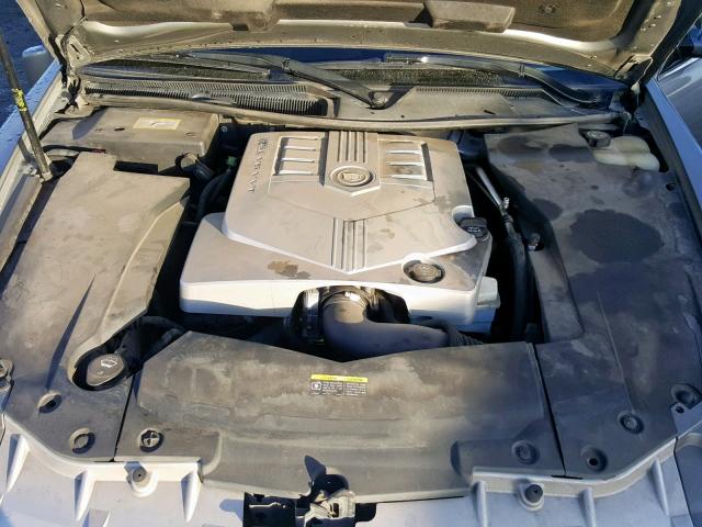 1G6DW677550201540 - 2005 CADILLAC STS SILVER photo 7