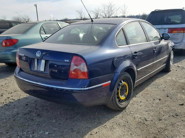 WVWRU63B75P059816 - 2005 VOLKSWAGEN PASSAT GLX 蓝色 照片 4