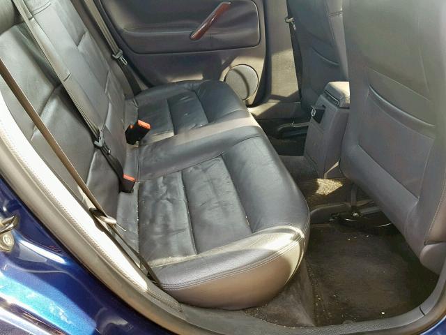 WVWRU63B75P059816 - 2005 VOLKSWAGEN PASSAT GLX 蓝色 照片 6