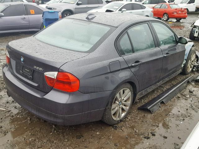 WBAVC535X7FZ78639 - 2007 BMW 328 I SULE GRAY photo 4