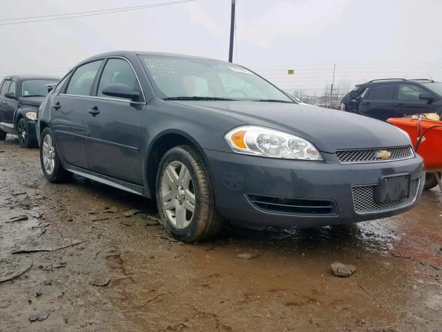 2G1WB5E34E1184755 - 2014 CHEVROLET IMPALA LIM GRAY photo 1