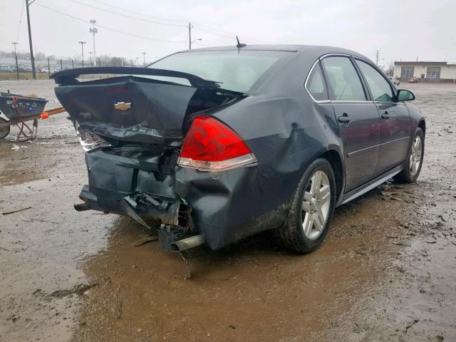 2G1WB5E34E1184755 - 2014 CHEVROLET IMPALA LIM GRAY photo 4