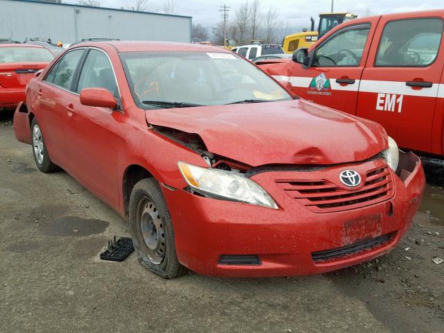 4T1BE46K77U035210 - 2007 TOYOTA CAMRY NEW RED photo 1