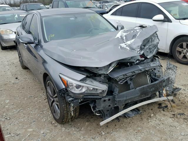 JN1BV7AP9EM682264 - 2014 INFINITI Q50 BASE SILVER photo 1