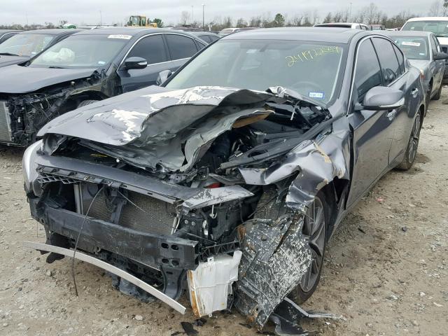 JN1BV7AP9EM682264 - 2014 INFINITI Q50 BASE SILVER photo 2