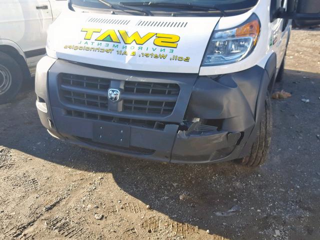 3C6TRVAG2JE148498 - 2018 RAM PROMASTER 白色 照片 9