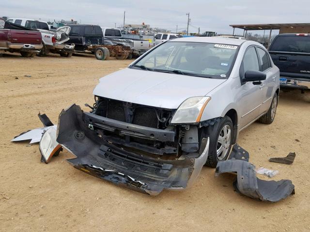 3N1AB6AP9AL704427 - 2010 NISSAN SENTRA 2.0 SILVER photo 2