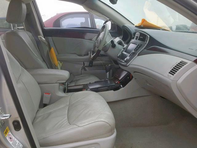 4T1BK3DB0BU407095 - 2011 TOYOTA AVALON BAS SILVER photo 5