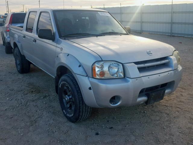 1N6ED27T74C410771 - 2004 NISSAN FRONTIER C SILVER photo 1