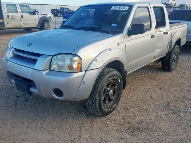 1N6ED27T74C410771 - 2004 NISSAN FRONTIER C SILVER photo 9