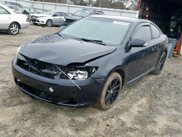 JTKDE177270150416 - 2007 TOYOTA SCION TC შავი ფოტო 2