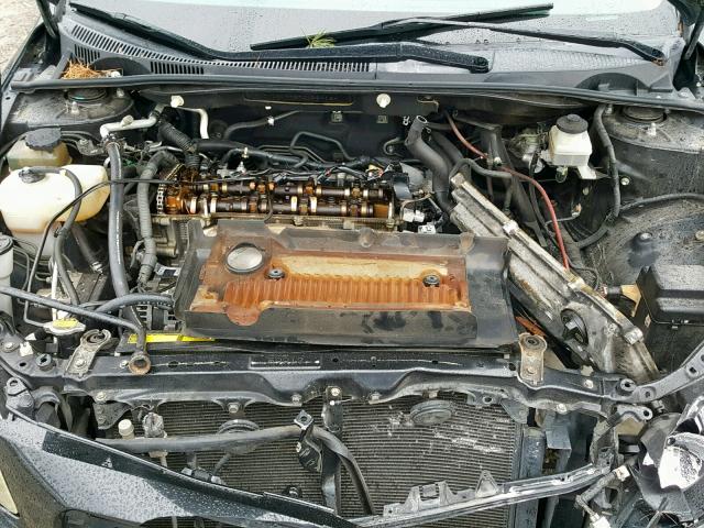 JTKDE177270150416 - 2007 TOYOTA SCION TC შავი ფოტო 7