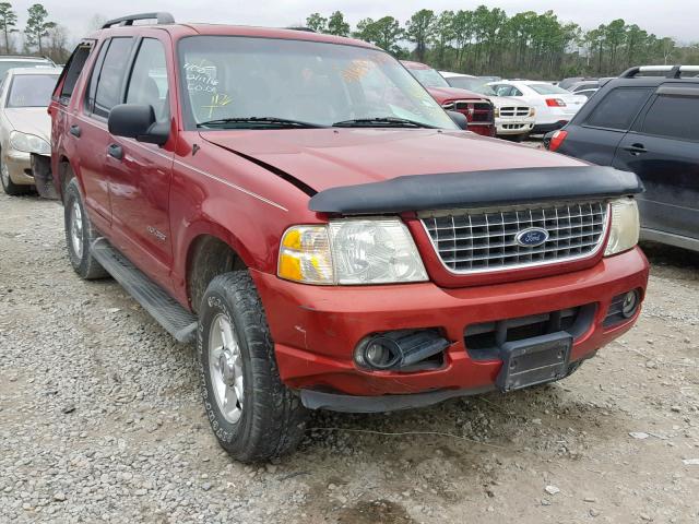 1FMZU63K04UA63251 - 2004 FORD EXPLORER X RED photo 1