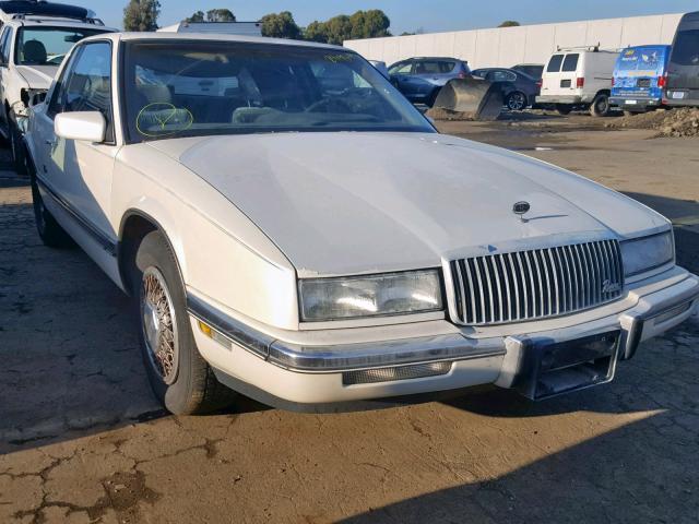 1G4EZ13C7LU405255 - 1990 BUICK RIVIERA WHITE photo 1