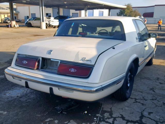 1G4EZ13C7LU405255 - 1990 BUICK RIVIERA WHITE photo 4