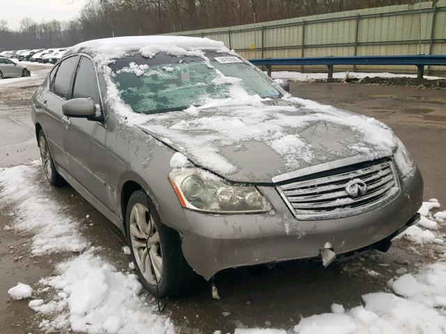 JNKAY01F08M655424 - 2008 INFINITI M35 BASE GRAY photo 1