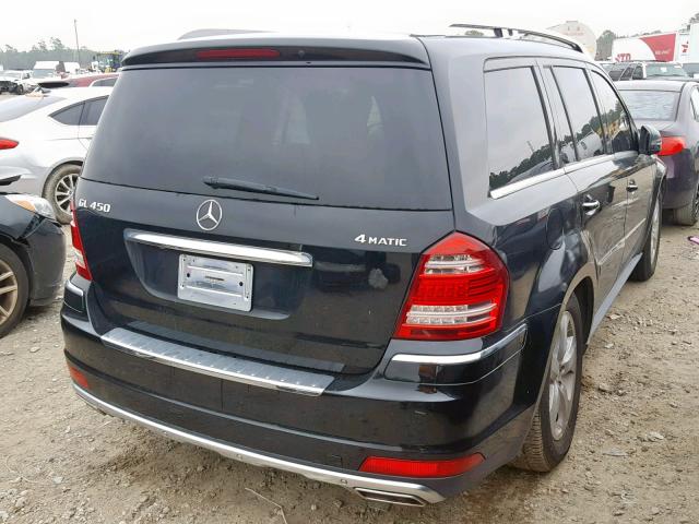 4JGBF7BE0CA792296 - 2012 MERCEDES-BENZ GL 450 4MA BLACK photo 4