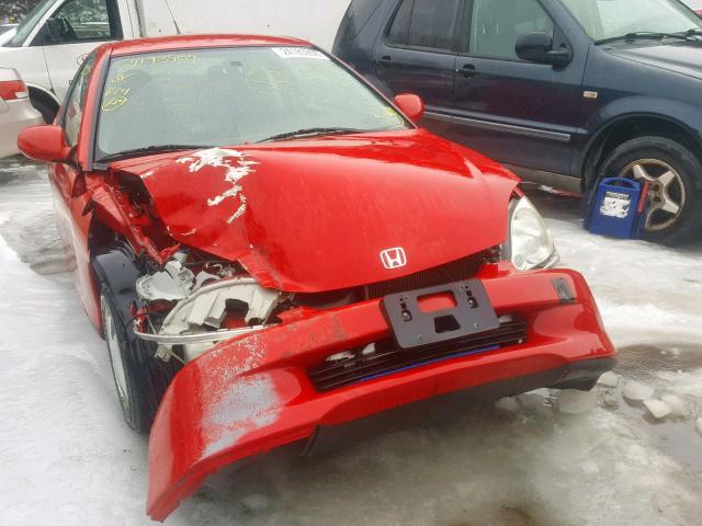 JHMZE13574T000523 - 2004 HONDA INSIGHT RED photo 9