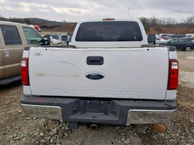 1FTWF30R18EB83335 - 2008 FORD F350 SRW S WHITE photo 6