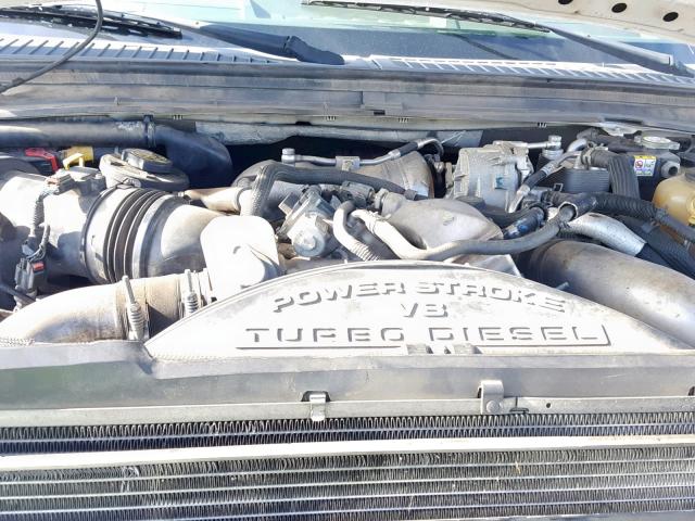 1FTWF30R18EB83335 - 2008 FORD F350 SRW S WHITE photo 7