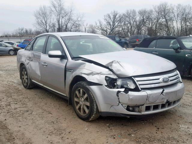 1FAHP24W09G107696 - 2009 FORD TAURUS SEL SILVER photo 1