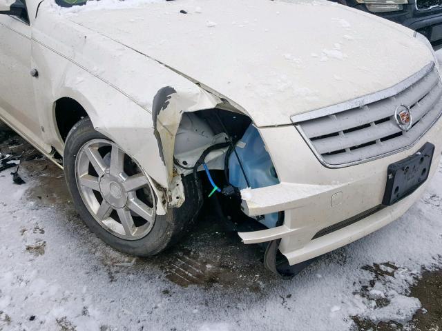 1G6DW677060176497 - 2006 CADILLAC STS CREAM photo 9